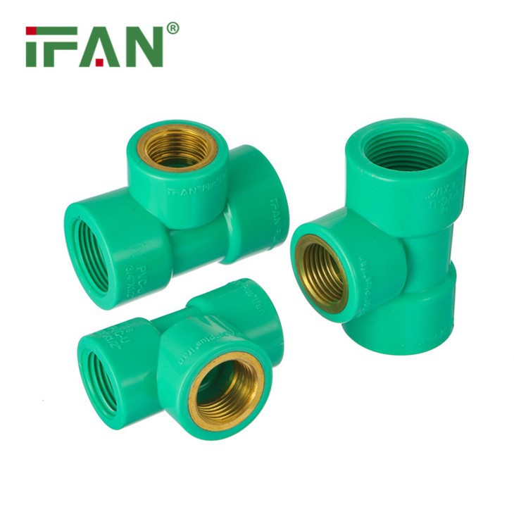 UPVC پیتل کی ٹی