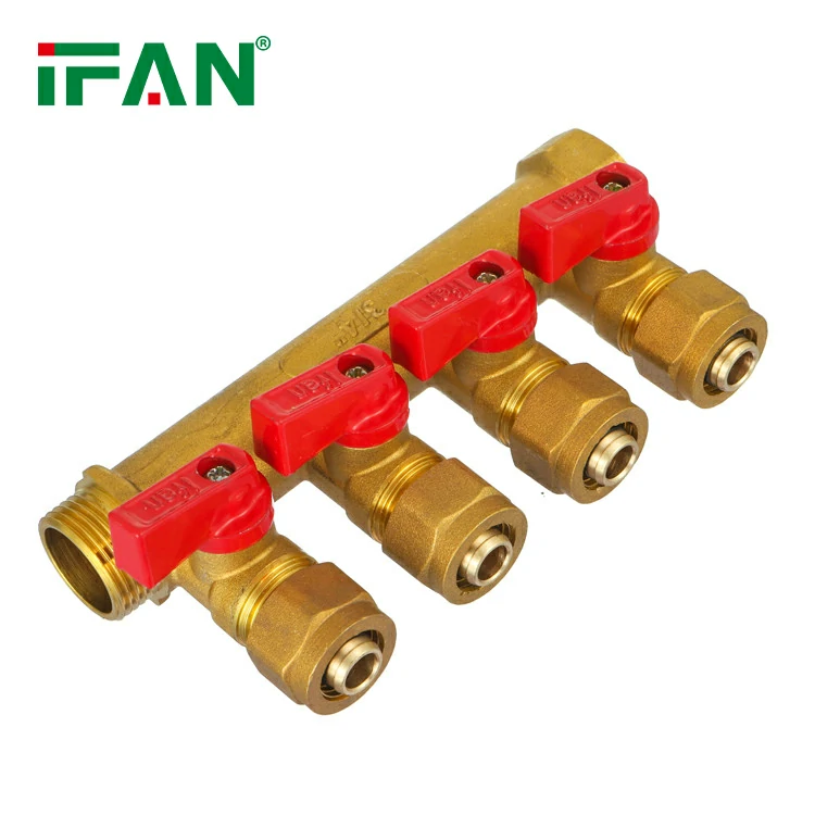 HVAC سسٹم پیتل کئی گنا