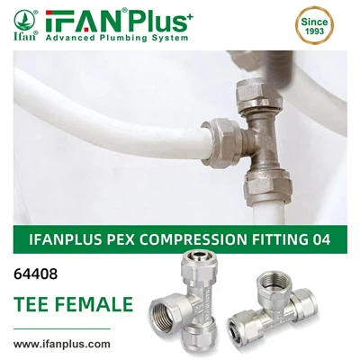 مسئلہ حل کرنے کے لیے IFANPlus PEX کمپریشن فٹنگز کا استعمال کریں۔