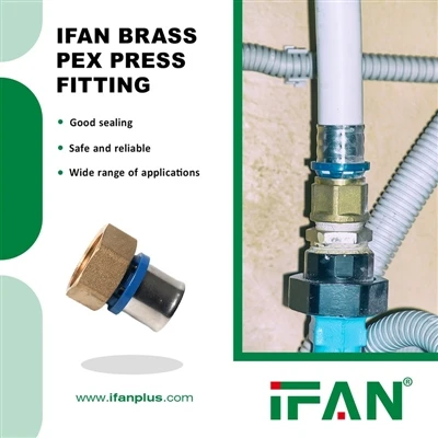 IFAN ASTM F1974 PEX پریس فٹنگز