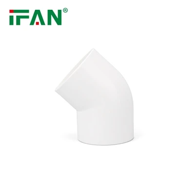 IFAN 802 PVC SCH 40 45 ڈگری کہنی